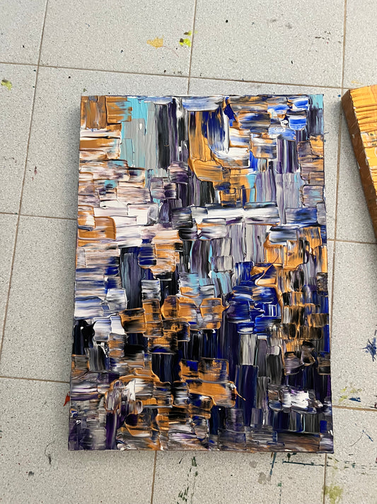 "INTERMITTENCES BLUE/PINK"
